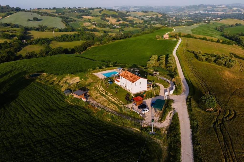 Appartamento Casal Del Sole - L'Ulivo Montefelcino Esterno foto