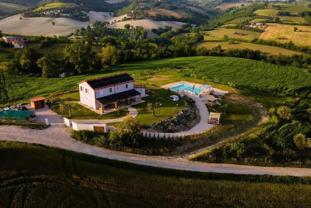 Appartamento Casal Del Sole - L'Ulivo Montefelcino Esterno foto