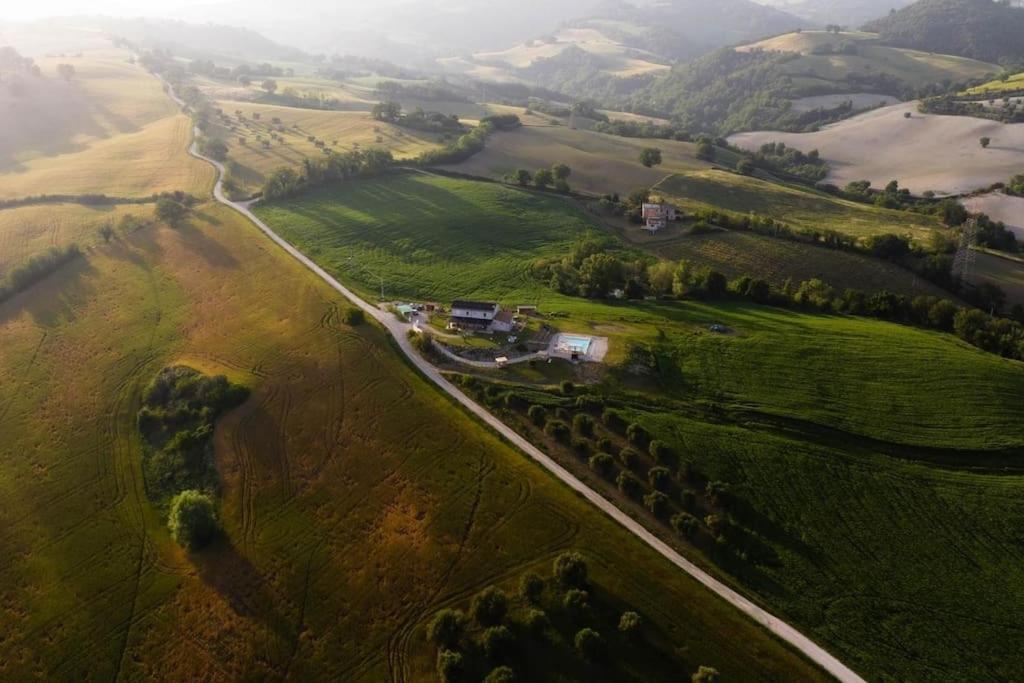 Appartamento Casal Del Sole - L'Ulivo Montefelcino Esterno foto